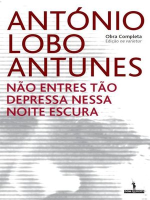 cover image of Não Entres Tão Depressa Nessa Noite Escura